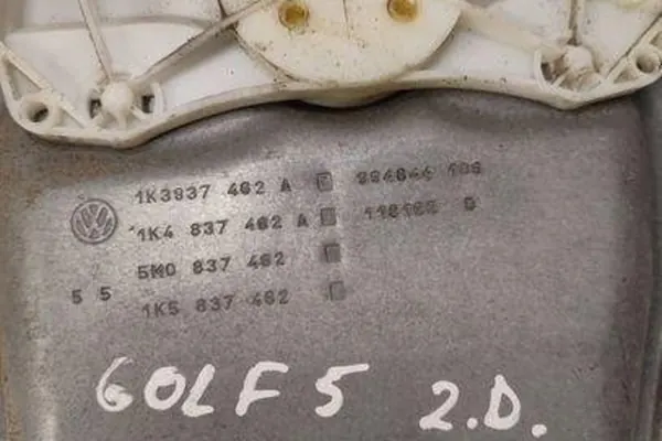 Elevador de vidro direito porta dianteira VW GOLF V VARIANT image 3