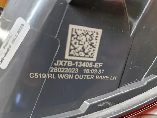 Höger Baklykt Ford Focus 2018 Kombi OEM JX7B-13404-EF image 4