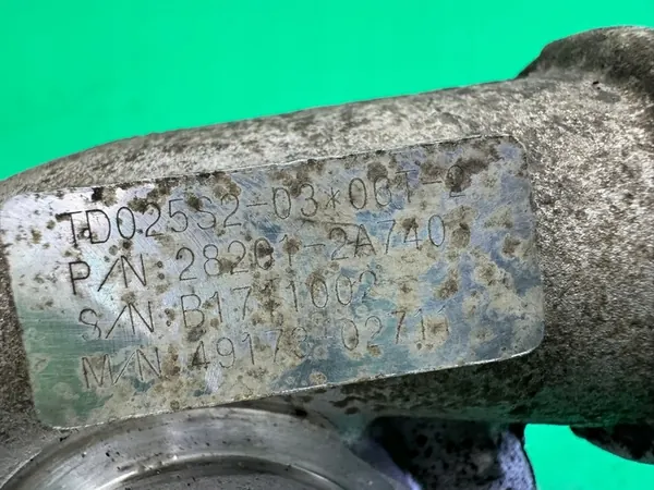 Turboalimentador 28201-2A740 Hyundai i20 1.4 CRDI image 9