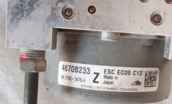 ABS-pomp 4670B233 Mitsubishi Outlander III image 4