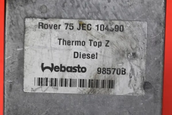 Webasto 98570B bijverwarming voor Rover 75 1.8/2.0 CDT image 8