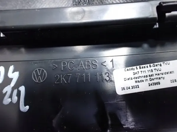Pookknop set OEM 2K7711113 voor VW Caddy V image 7