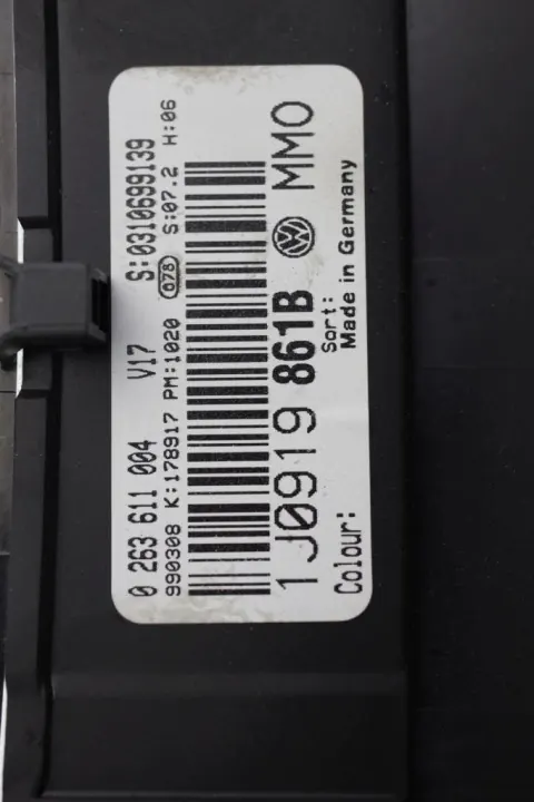 VW Bora Tacho OEM 1J0919861B - Gebraucht image 4