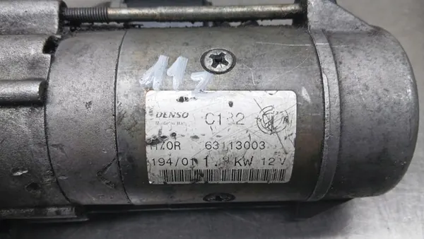 Motor de arranque Fiat Doblo I 1.9 JTD 2001-2005 OEM image 6