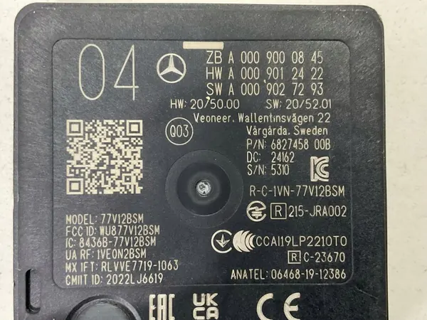 Sensor de radar A0009000845 Mercedes-Benz OE usado image 10