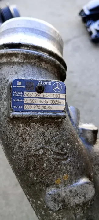 Mercedes Turbo OEM A6510906080 för Sprinter 906 image 3