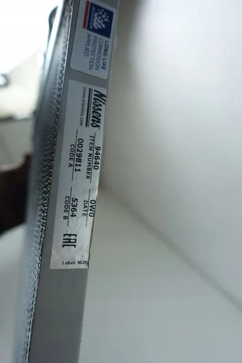 Nissens 94640 Ilmastointikondensaattori image 9