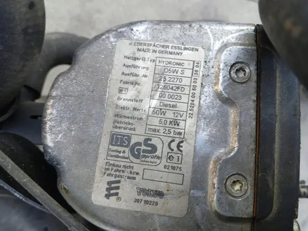 Calefactor Webasto OEM 30710229 para Volvo V50 image 3