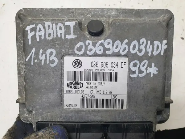 Skoda Moottorinohjain OEM 036906034DF Fabia I 1.4 image 5