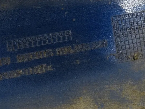 Right Sill Cover Audi A3 8V 5D S-Line 8V4854536 image 10