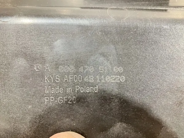 Mercedes-Benz A0004705100 kolfilter - Begagnat OE image 3