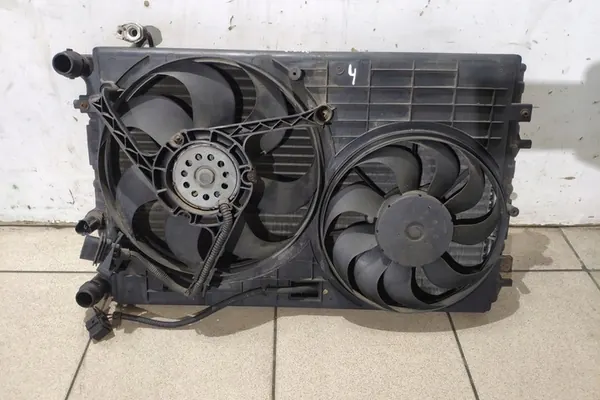 Radiador SKODA FABIA I 1.2L gasolina 2005 image 6