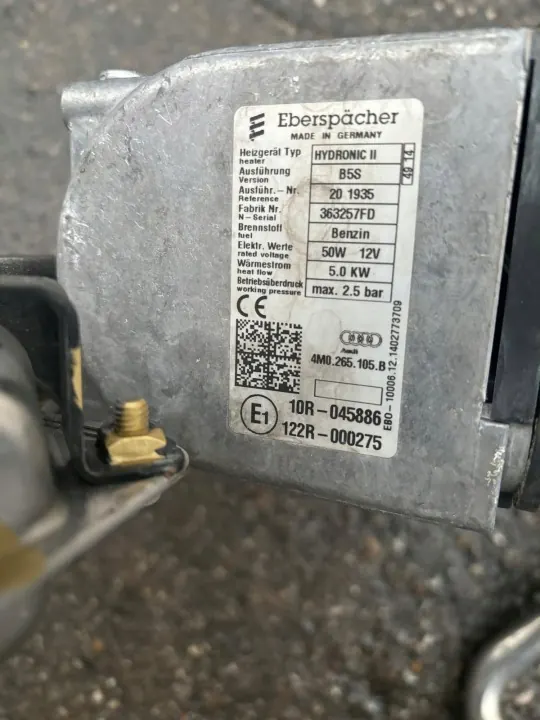 Webasto-lämmitin OEM 4M0265105B Audi-malleihin image 4