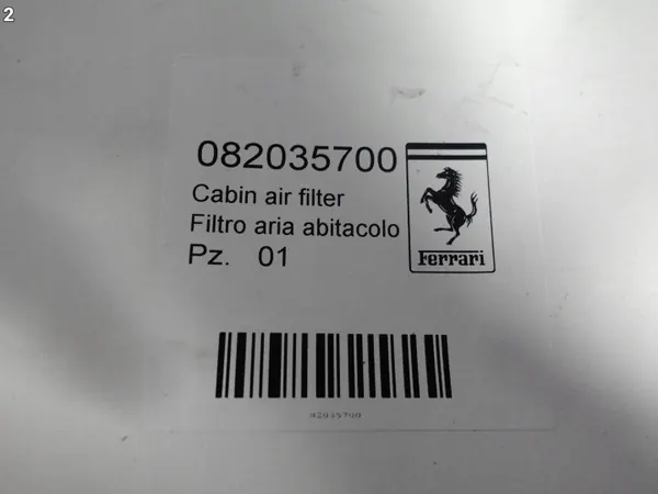 Ferrari sisäilmansuodatin OEM - Käytetty kunto image 3