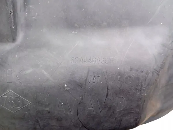 Front Right Wheel Arch Renault Captur I Lift OE 638446869R image 2