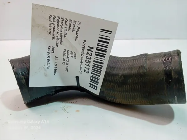 Insugningsslang 1394053080 Fiat Ducato III Lift image 3