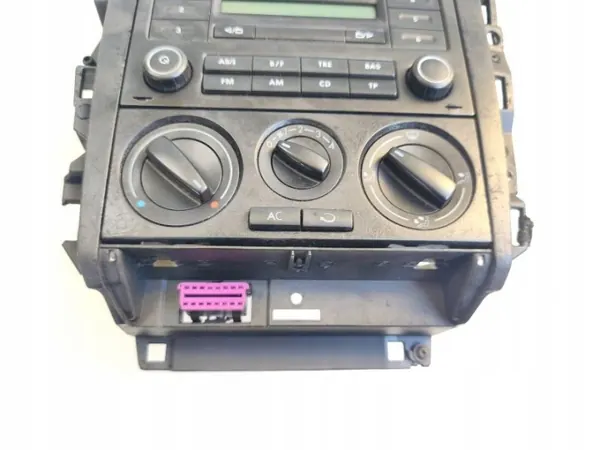 Radio Klimaat Frame OEM 1J1858071 VW Golf IV Bora image 4