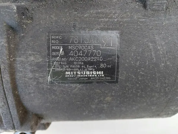 Compressore Aria Condizionata 7813A091 Mitsubishi Outlander II image 5