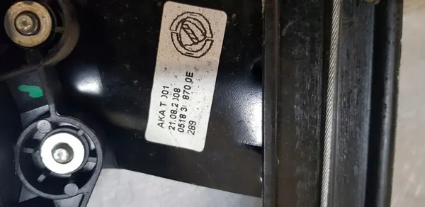 Regulador de janela dianteira esquerda Fiat Doblo I 51830870 image 2