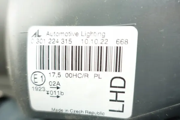 Vasen Etuvalo Ford Fiesta V 2005-2008 H4 OEM 710301224315 image 7