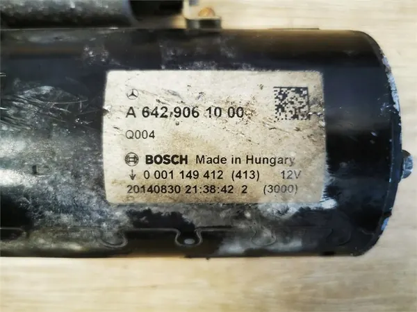 Arrancador MERCEDES CLS W218 350 CDI A6429061000 image 3