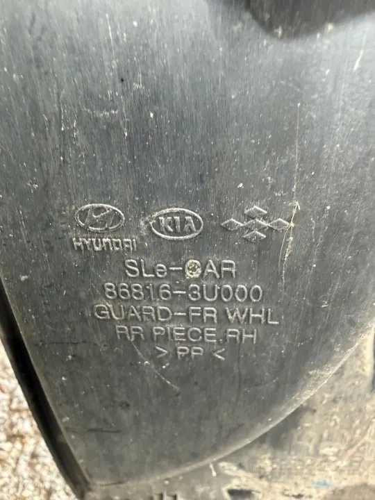 KIA SPORTAGE 3 höger framskärm OEM 86814-3U000 image 8