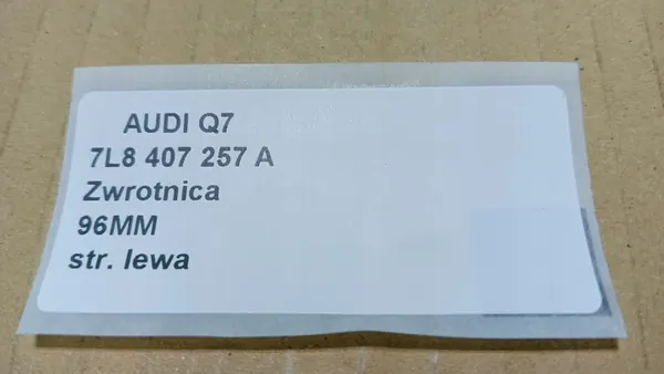 Audi Q7 4L Mozzo Anteriore Sinistro 7L8407257A image 6