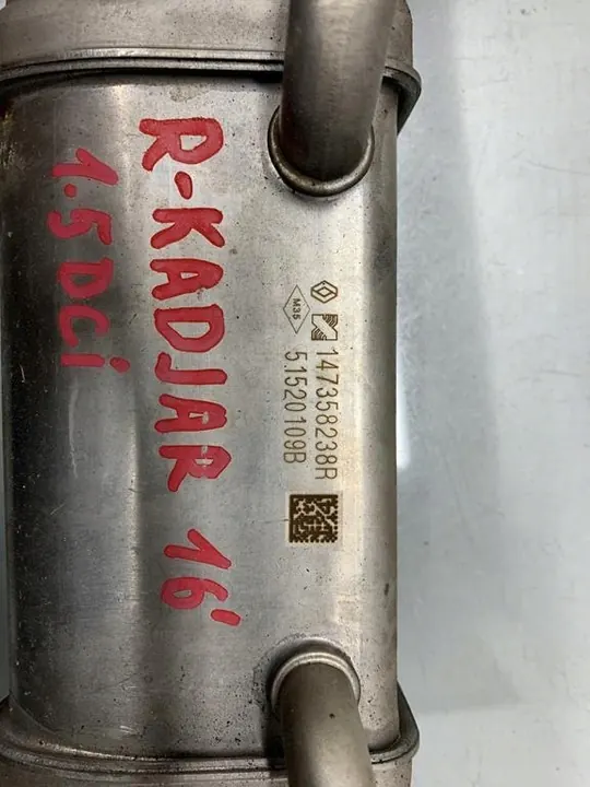 EGR-jäähdytin RENAULT CAPTUR 1.5L diesel 2015 147358238R image 2