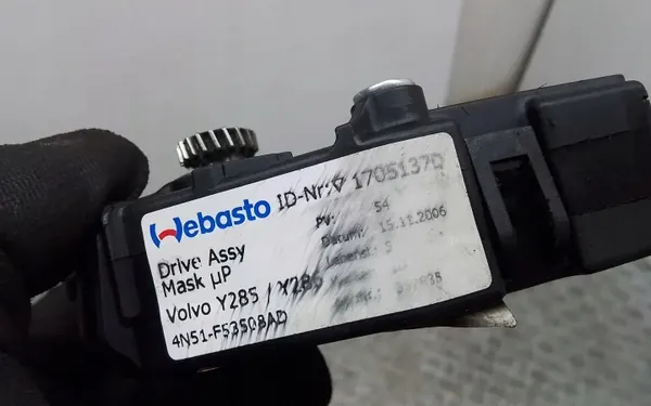 Motor de techo solar OEM 1705137D para Volvo S80 II image 4