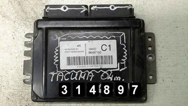 Daewoo Tacuma ECU OEM AM-314897 Gebraucht image 2