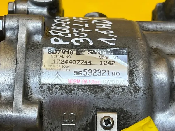 Compressore Aria Peugeot 307 1.6 HDI 2003-2010 OEM image 5