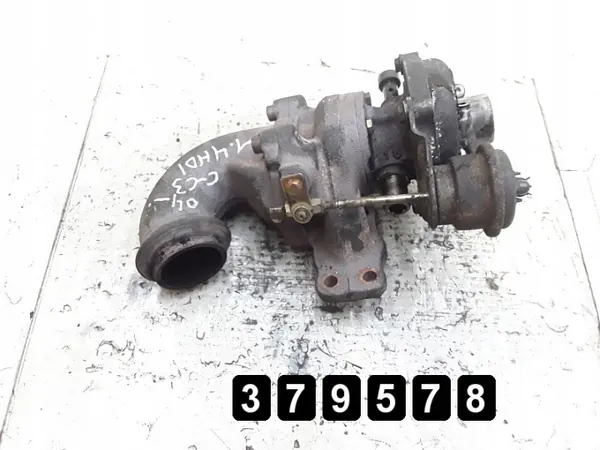 Turbocompressor usado para Citroen C3 1.4 HDi 2004 image 2