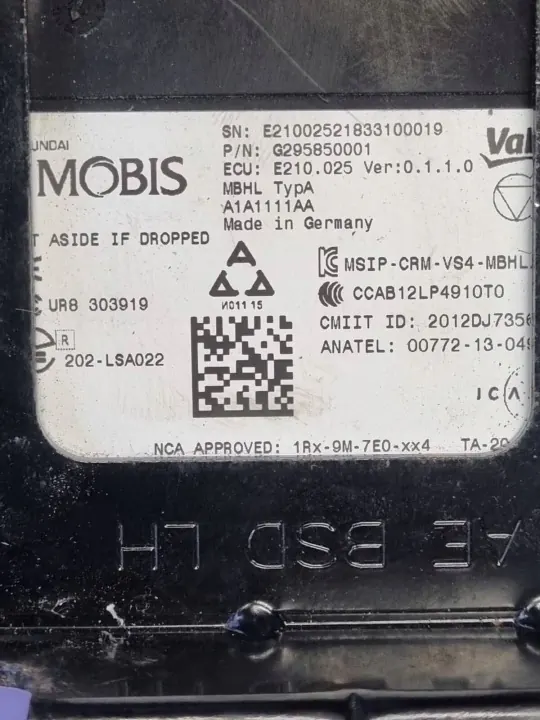 Hyundai Ioniq Distronic Radarsensor OEM 95811G2001 image 3