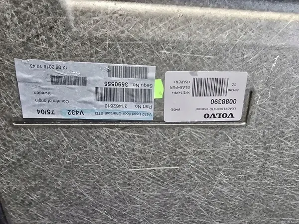 Kofferraummatte OEM 31462612 für Volvo V60 2020 image 4