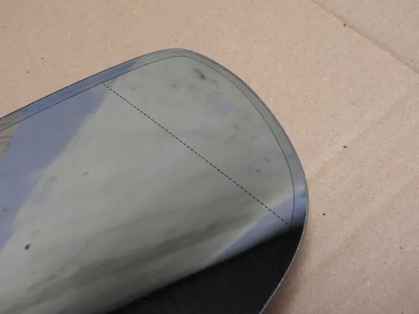 Audi A6 C6 Spegel-Insats Vänster OEM 9251024000 image 4