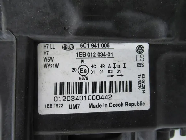 Farol Esquerdo VW Polo V 6C1941005 image 8