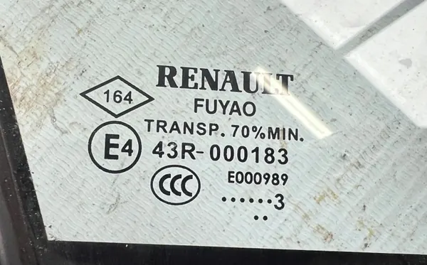 OEM 43R000183 Voor rechter deurruit Renault Captur image 3