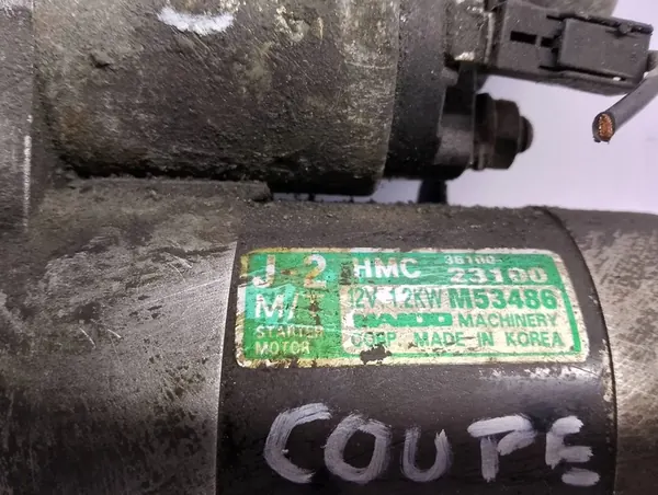 Motor de arranque Hyundai Coupe 1999 M53486 image 2