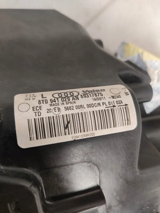 Audi A5 S5 RS5 8T0 Faro Xenón Izquierdo image 3