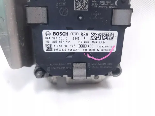 Sensor Radar ACC Audi Q5 OEM 80A907561D Lado Derecho image 3