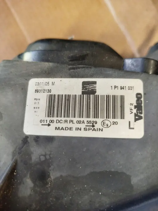 SEAT LEON II Xenon Etuvalaisin 1P1941031, 1P1941040 image 9