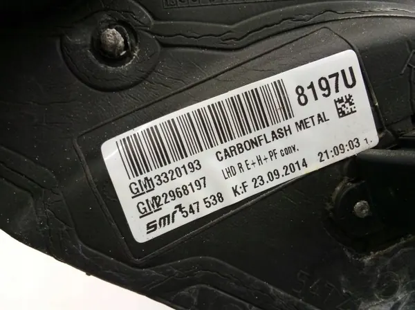 Rétroviseur droit OEM 3320193 pour Opel Insignia A 2014 image 7
