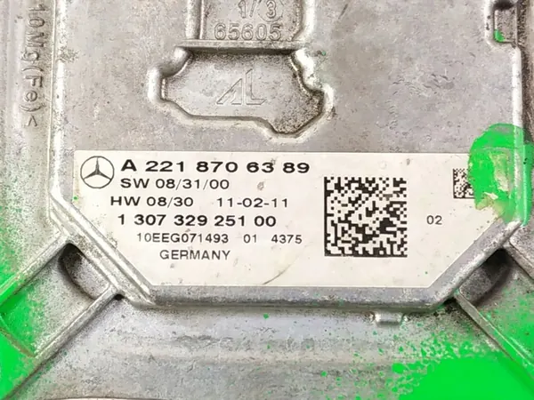 Xenon Omvandlare (Styrenhet) Vänster Sida Mercedes-Benz S W221 image 2