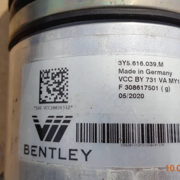 Bentley Mulsanne Luftfeder OEM 3Y5616039M - Gebraucht image 4