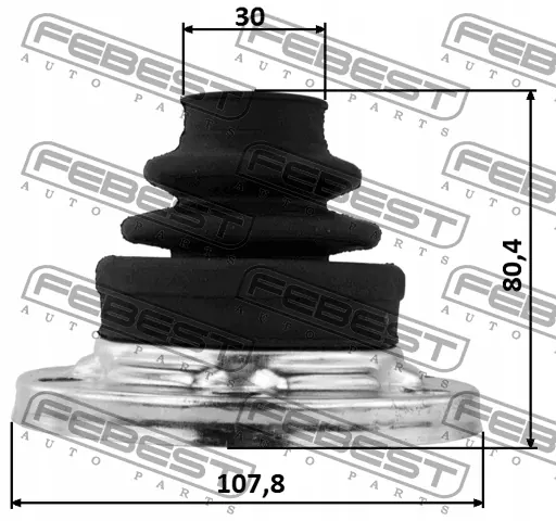 Soufflet de joint homocinétique pour Mercedes Benz G-Class | 1615-G463SA image 8