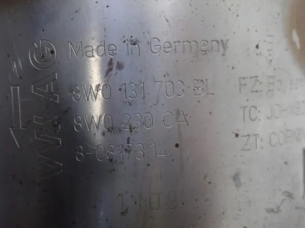 Filtre DPF Audi d'occasion OEM 8W0230CA pour A5 8W image 4