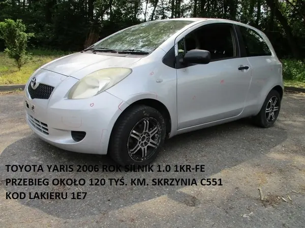 TOYOTA YARIS II AYGO Bränsleinsprutare 1.0 23250-00010 image 5