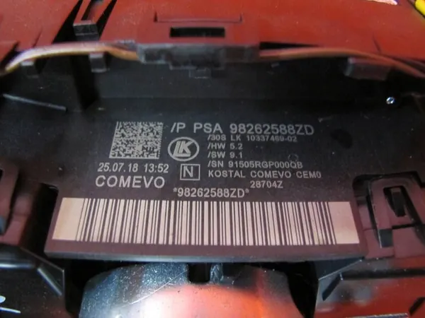 Airbag Schakelaar PEUGEOT 5008 II 3008 II image 8