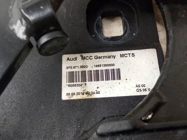 Audi A5 8T 8F 2011 rechte Seite Klappdachscharnier OEM 8F0871350D image 4