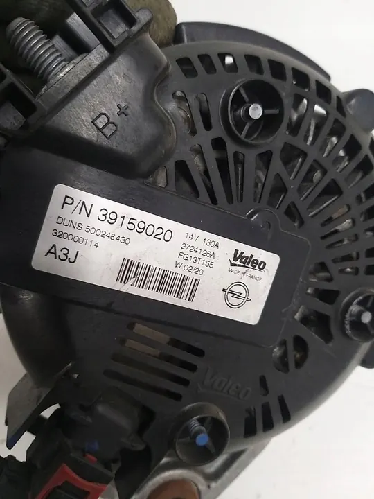 OPEL ASTRA K 1.2 1.4 TURBO ALTERNATOR image 4